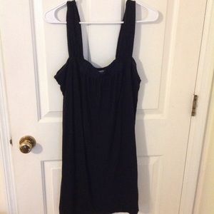 Ann Taylor The Loft little black sleeveless dress